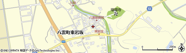 島根県松江市八雲町東岩坂280周辺の地図