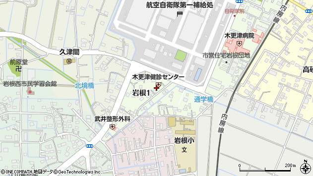 〒292-0061 千葉県木更津市岩根の地図