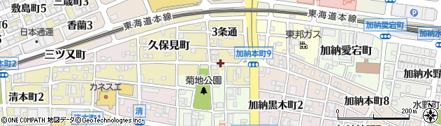 岐阜県岐阜市南本荘１条通周辺の地図