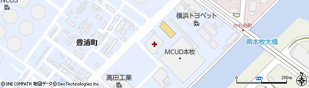 神奈川県横浜市中区豊浦町4周辺の地図