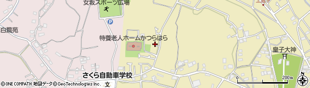 女坂台公園周辺の地図