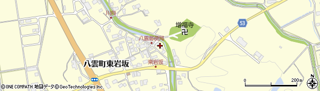 島根県松江市八雲町東岩坂284周辺の地図
