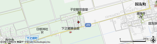 滋賀県長浜市下之郷町19周辺の地図