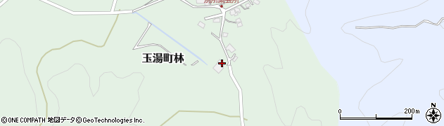 島根県松江市玉湯町林858周辺の地図
