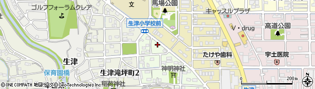 若竹寿司周辺の地図