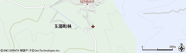 島根県松江市玉湯町林857周辺の地図