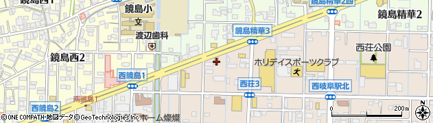 丸亀製麺 岐阜店周辺の地図