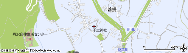 神奈川県秦野市菩提1342周辺の地図