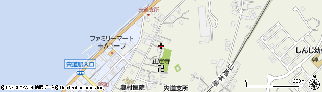 島根県松江市宍道町宍道828周辺の地図