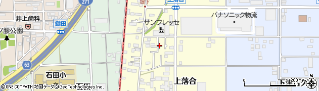 神奈川県厚木市上落合473周辺の地図