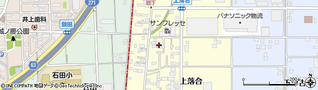 神奈川県厚木市上落合475周辺の地図