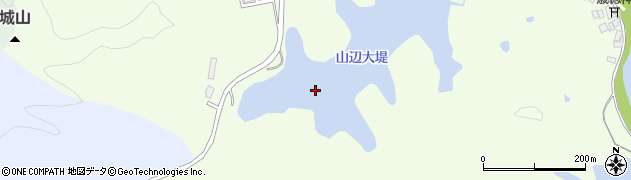山辺池周辺の地図
