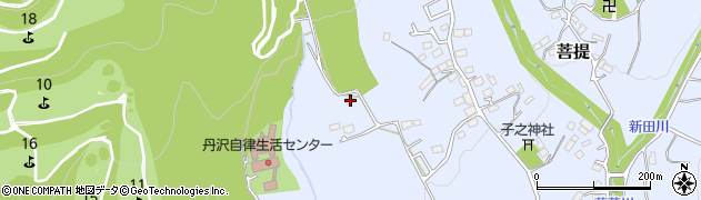 神奈川県秦野市菩提1446周辺の地図
