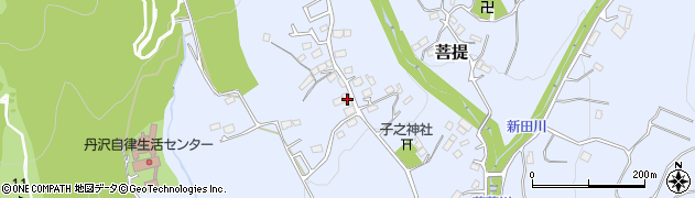 神奈川県秦野市菩提1387周辺の地図