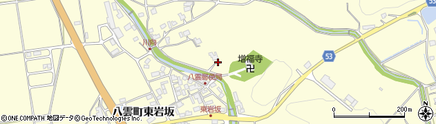 島根県松江市八雲町東岩坂737周辺の地図
