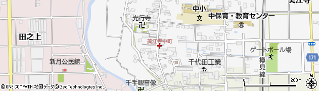 美江寺中町周辺の地図