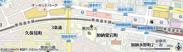 東邦ガス株式会社緊急保安センター周辺の地図