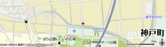 平野井川周辺の地図
