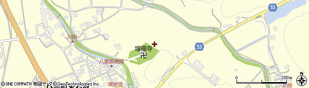 島根県松江市八雲町東岩坂921周辺の地図