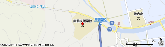 京都府舞鶴市堀4-1周辺の地図
