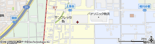 神奈川県厚木市上落合231周辺の地図