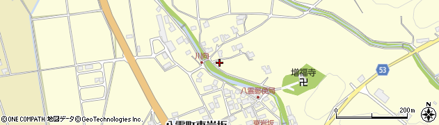 島根県松江市八雲町東岩坂750周辺の地図
