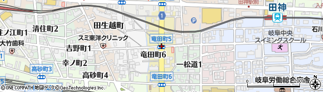 竜田町５周辺の地図