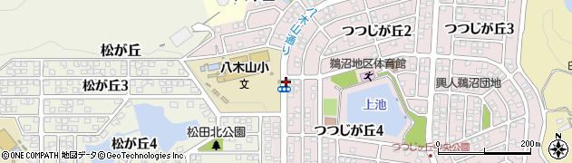 八木山小学校前周辺の地図