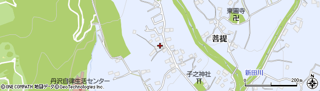 神奈川県秦野市菩提1382周辺の地図