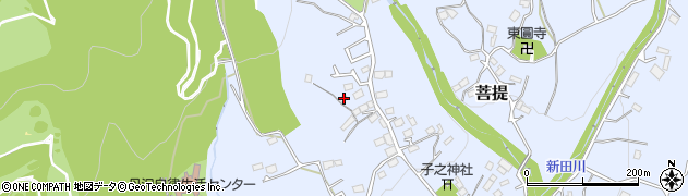 神奈川県秦野市菩提1380周辺の地図