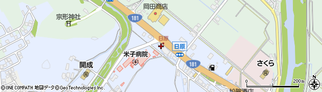 鳥取県米子市日原60周辺の地図
