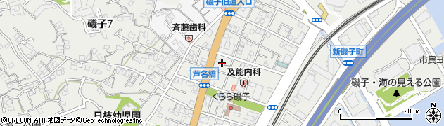 神奈川県横浜市磯子区磯子2丁目10周辺の地図