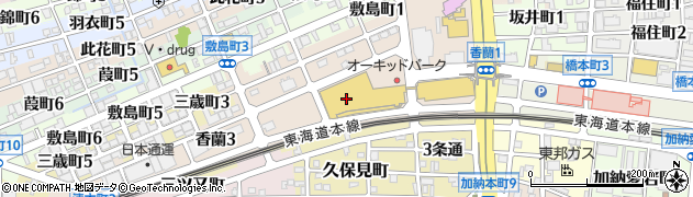 エディオン岐阜オーキッドパーク店周辺の地図