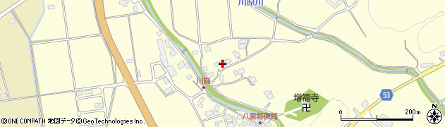 島根県松江市八雲町東岩坂775周辺の地図