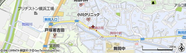 神奈川県横浜市戸塚区舞岡町29-16周辺の地図