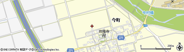 滋賀県長浜市今町周辺の地図