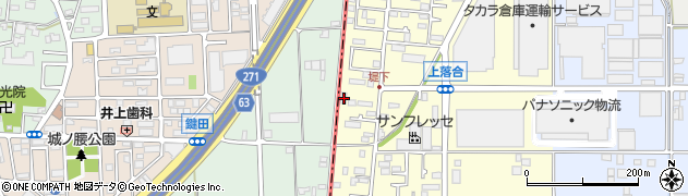 神奈川県厚木市上落合699周辺の地図