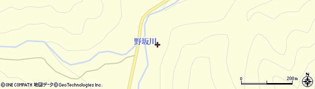野坂川周辺の地図
