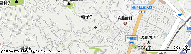 神奈川県横浜市磯子区磯子7丁目6-6周辺の地図