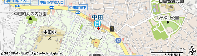 神奈川銀行中田支店 ＡＴＭ周辺の地図