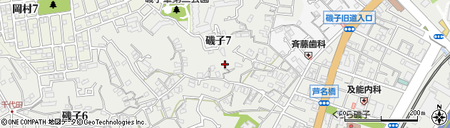 神奈川県横浜市磯子区磯子7丁目6-7周辺の地図