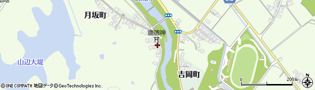 島根県安来市月坂町471周辺の地図