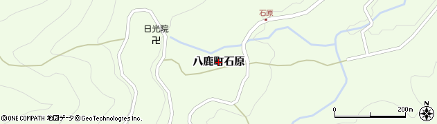 兵庫県養父市八鹿町石原周辺の地図