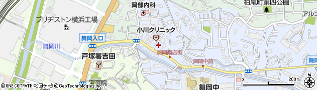 神奈川県横浜市戸塚区舞岡町29-54周辺の地図