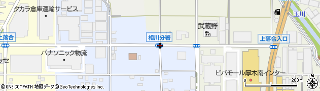相川分署前周辺の地図