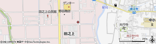 岐阜県瑞穂市田之上周辺の地図