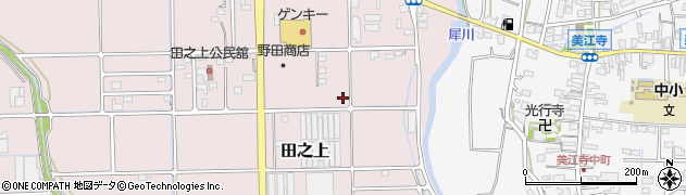 岐阜県瑞穂市田之上周辺の地図
