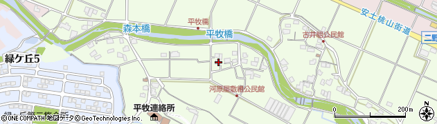 岐阜県可児市二野2348周辺の地図