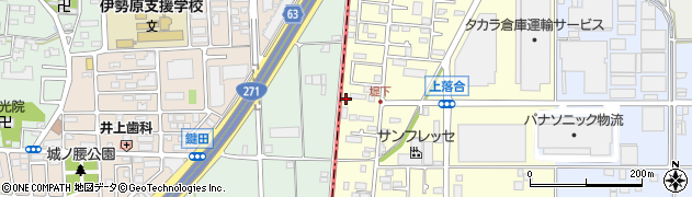 神奈川県厚木市上落合700周辺の地図