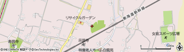 神奈川県藤沢市用田周辺の地図